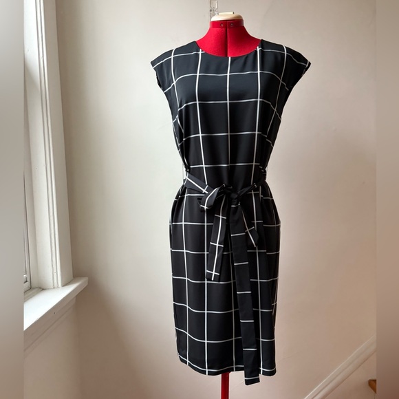 InWear Copenhagen Windowpane Sheath Dress - Picture 10 of 14